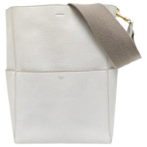Seau Sangle leather handbag