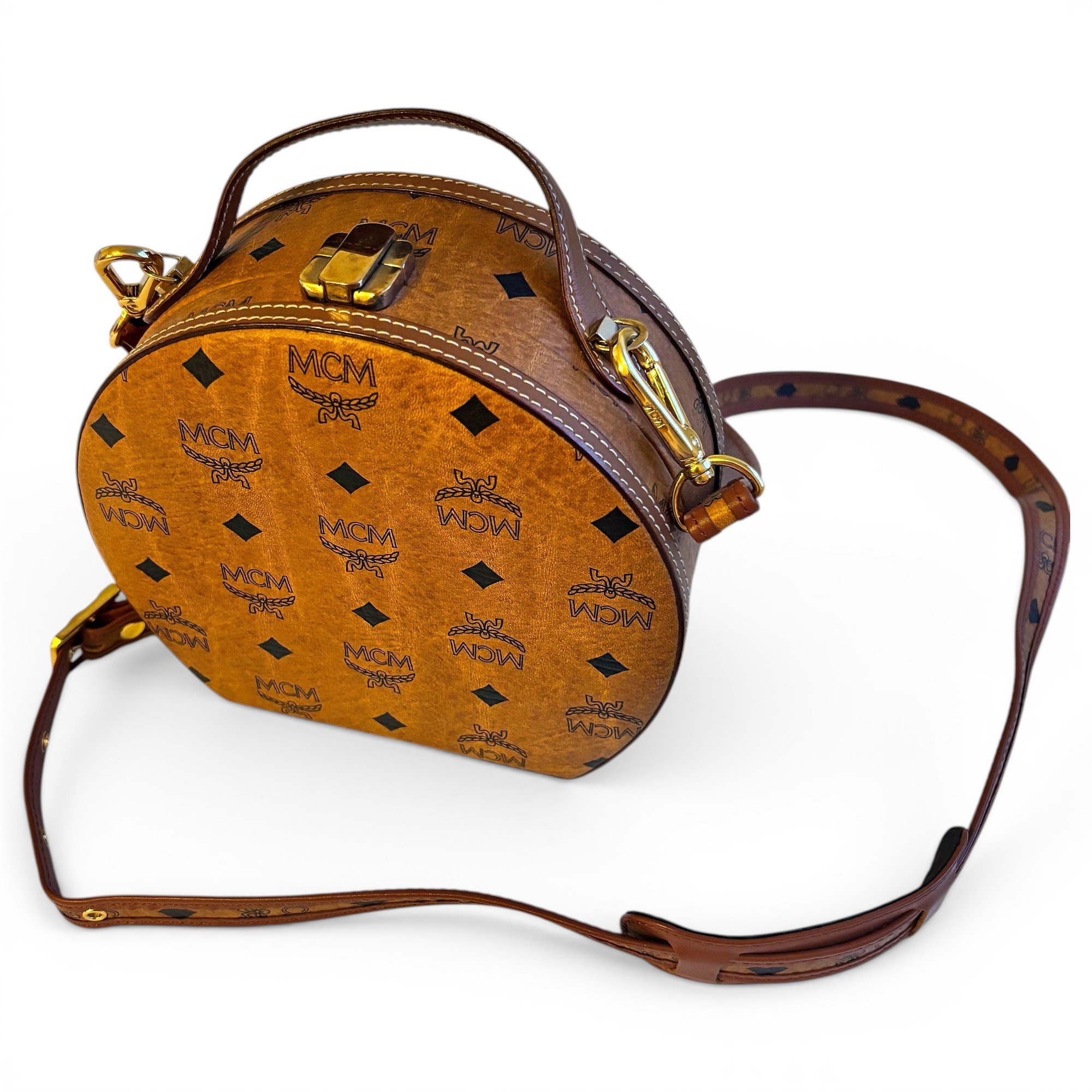 Leather crossbody bag