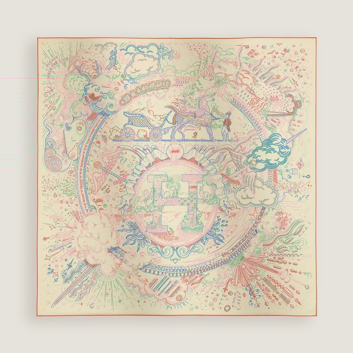 Please Hold the Line Scarf 90