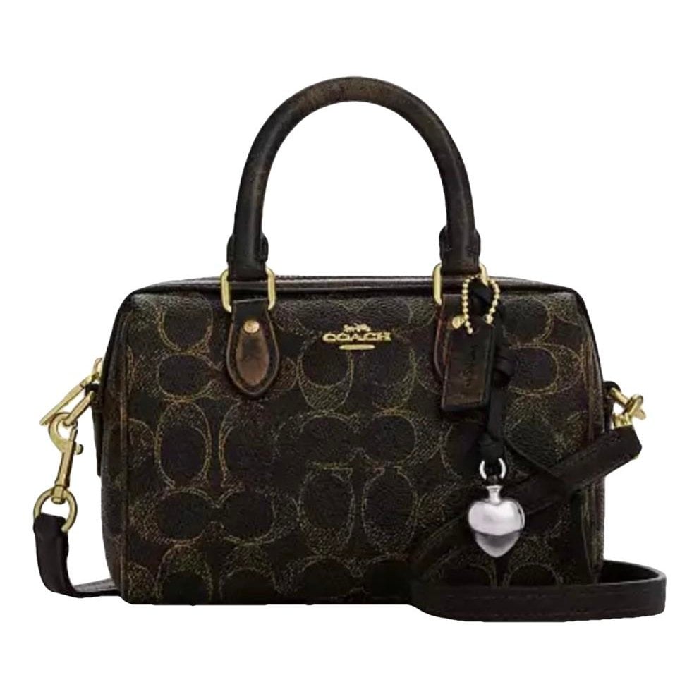 Leather crossbody bag