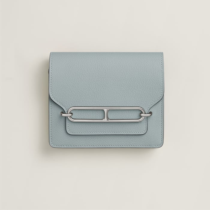Bleu Glacier Roulis Slim Wallet