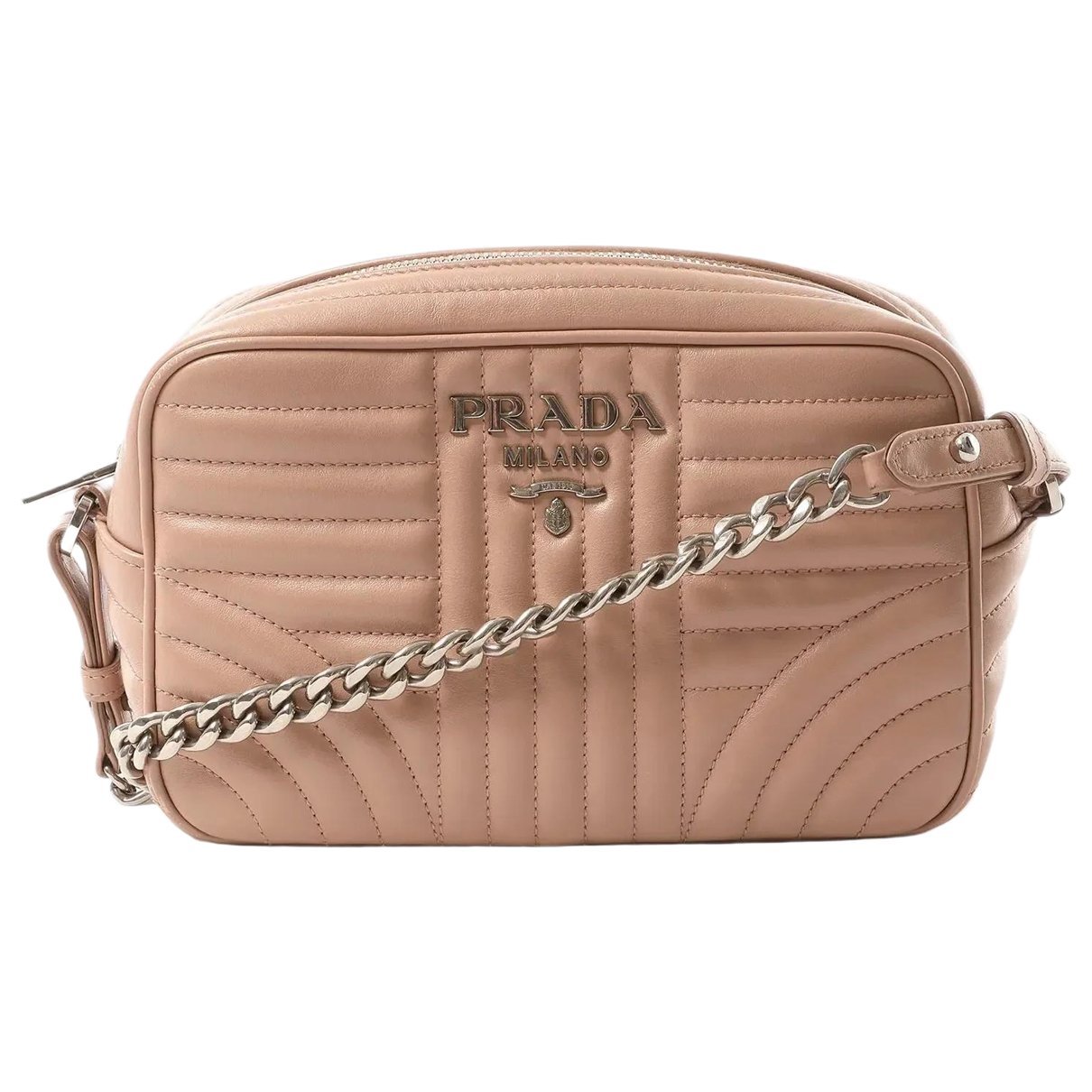 Diagramme leather crossbody bag