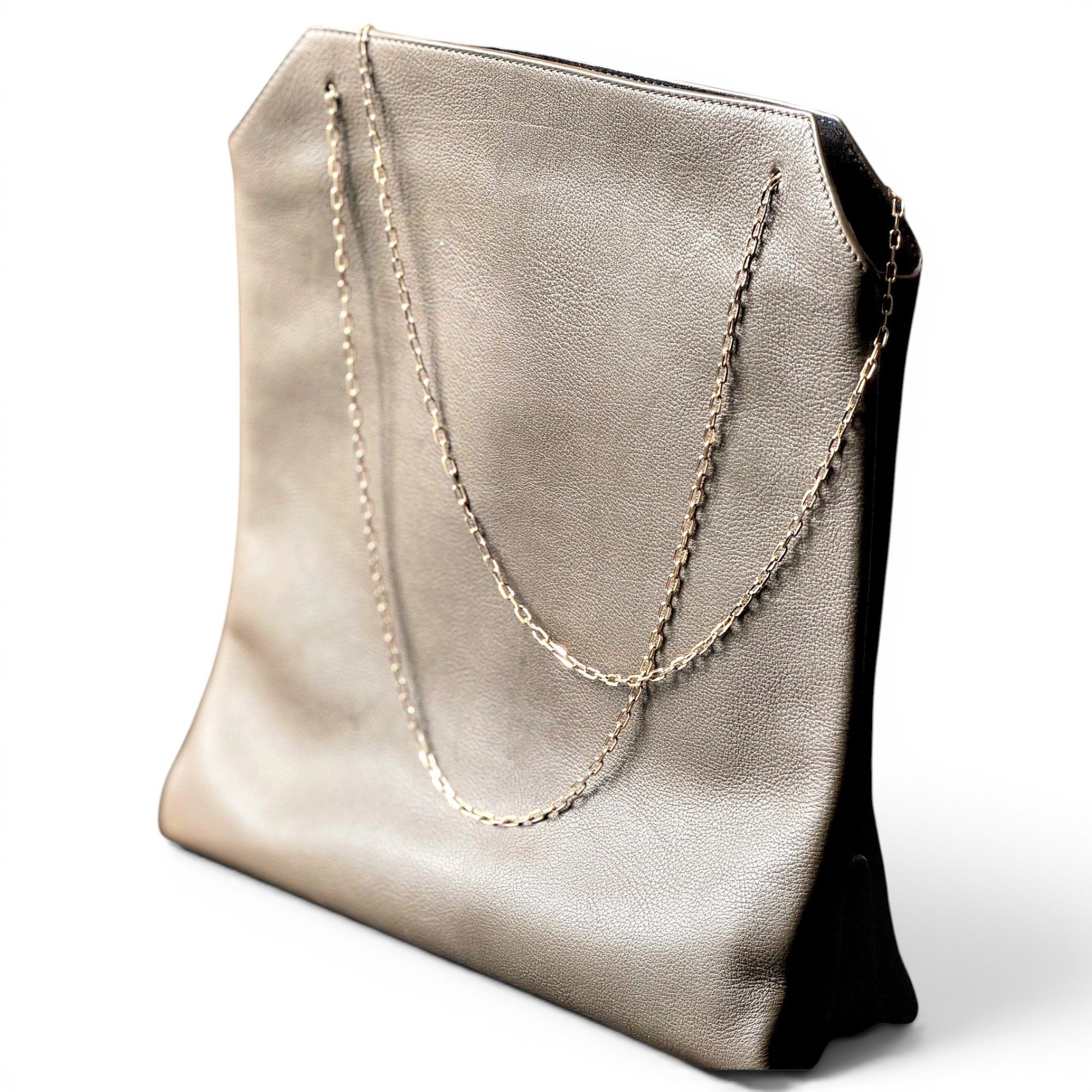 The Row Lunch leather handbag