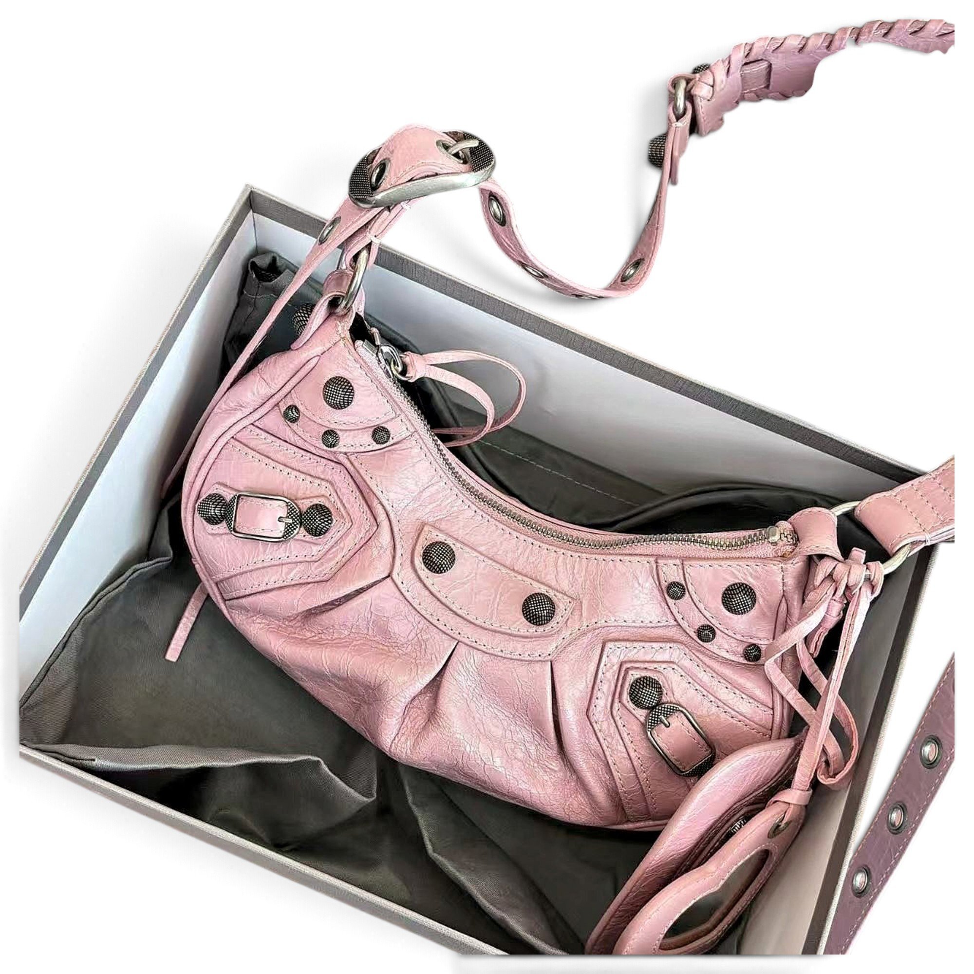 Le Cagole leather handbag