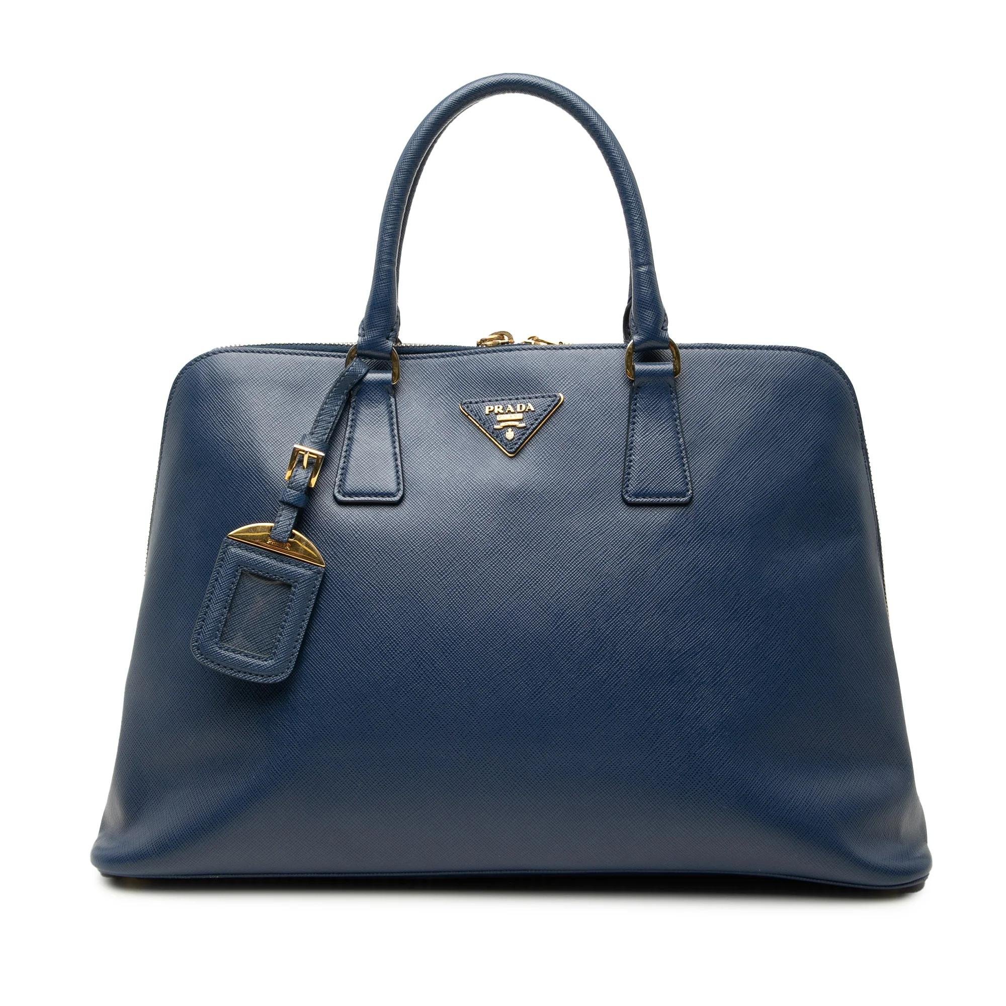 Promenade leather satchel
