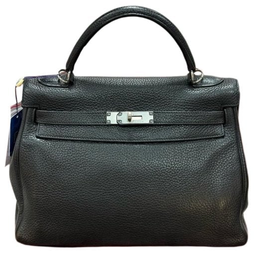Kelly 32 leather handbag