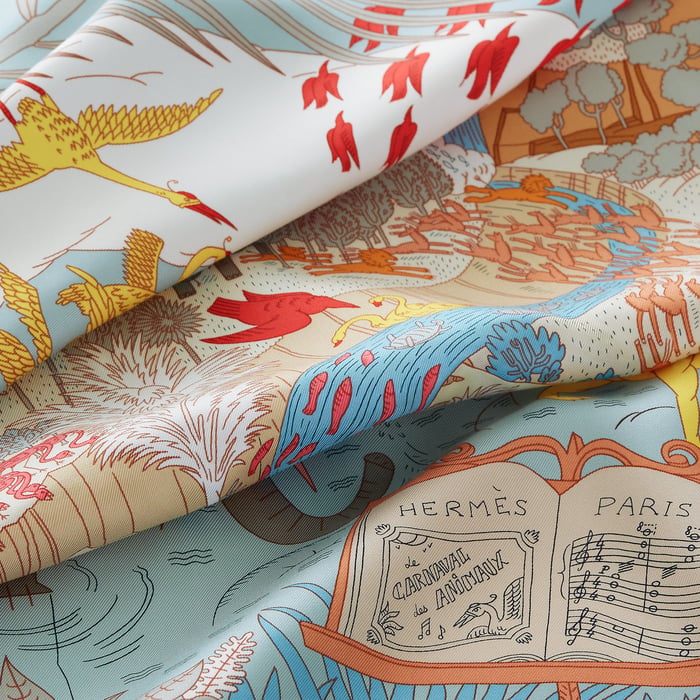 Le Carnaval Des Animaux Scarf 90