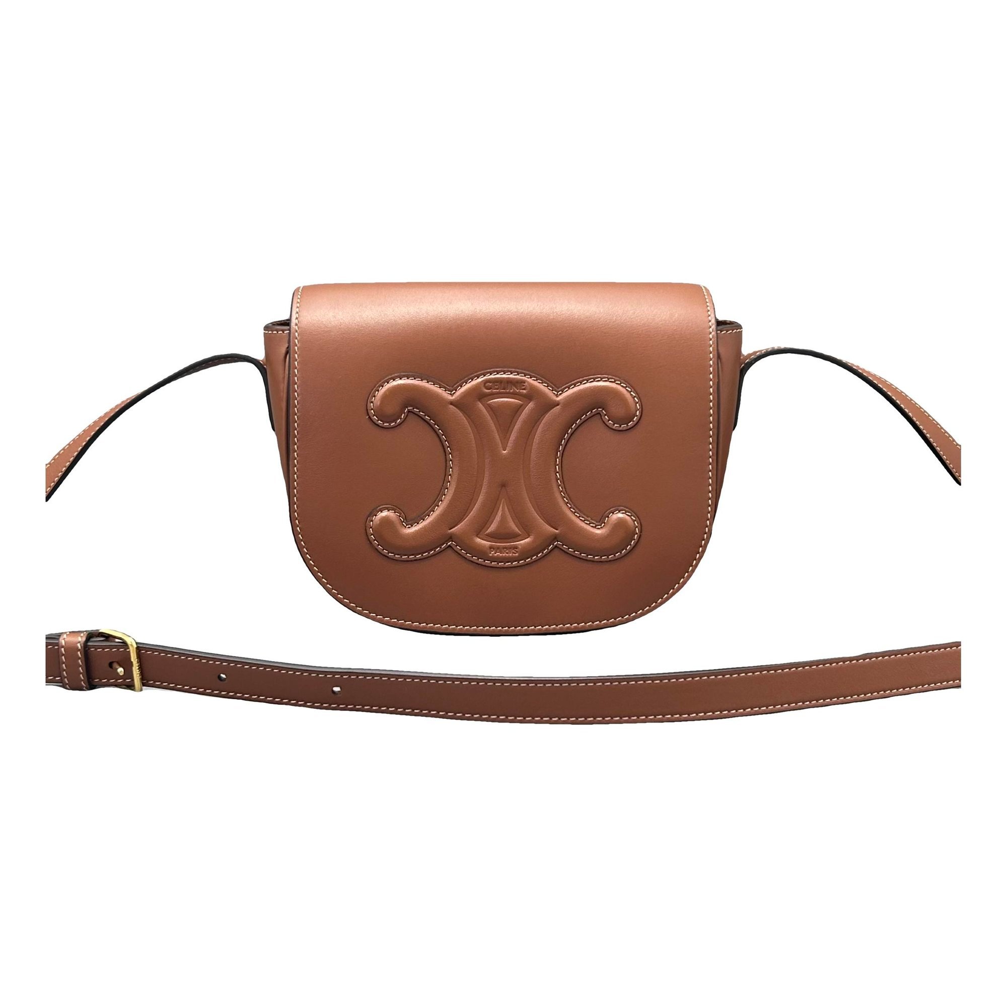 Leather handbag