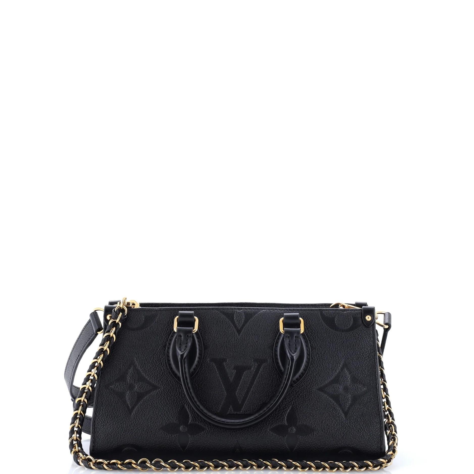 Leather tote