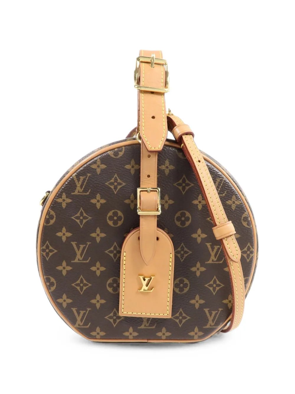 petite Boite Chapeau Monogram canvas tote bag