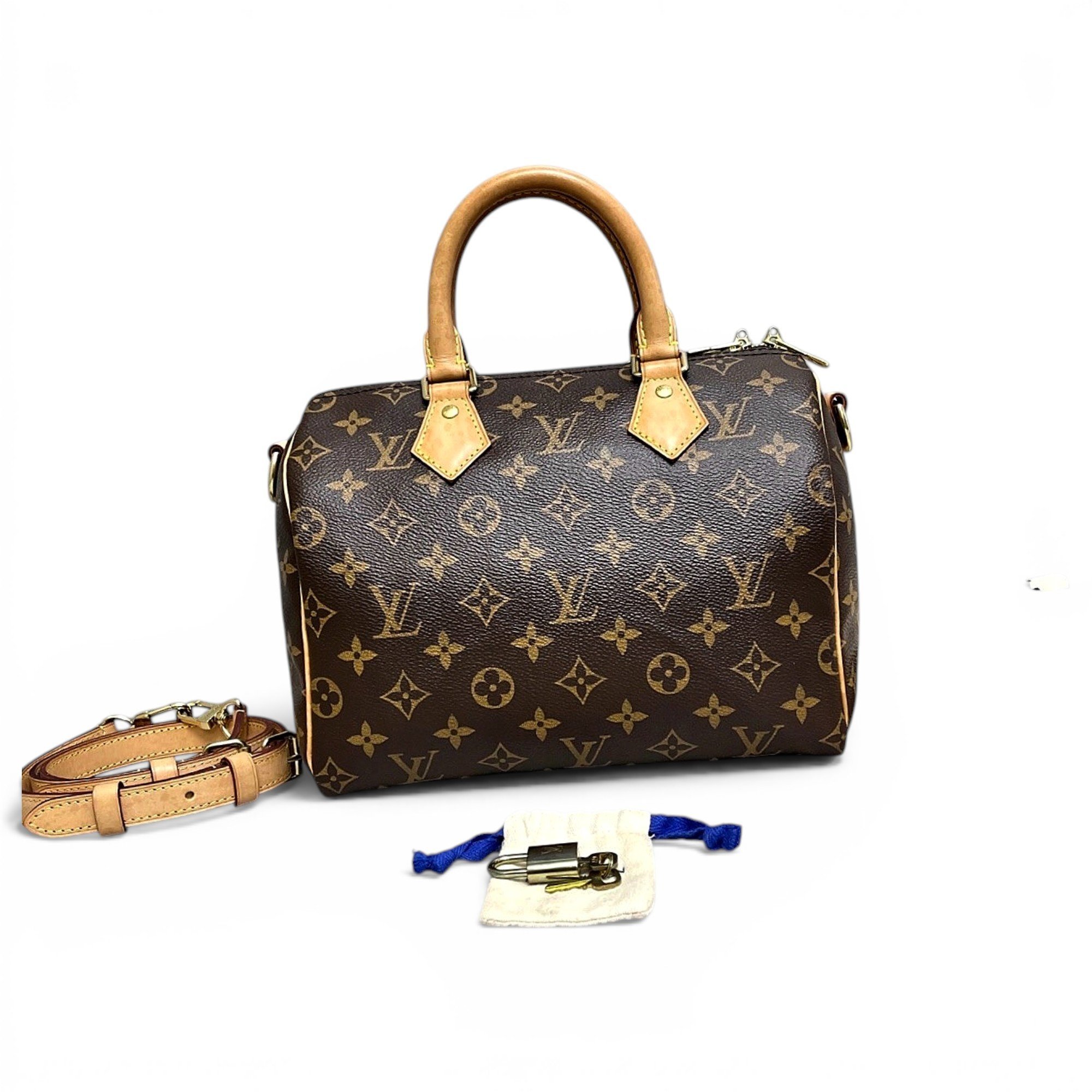 Speedy Bandoulière leather handbag