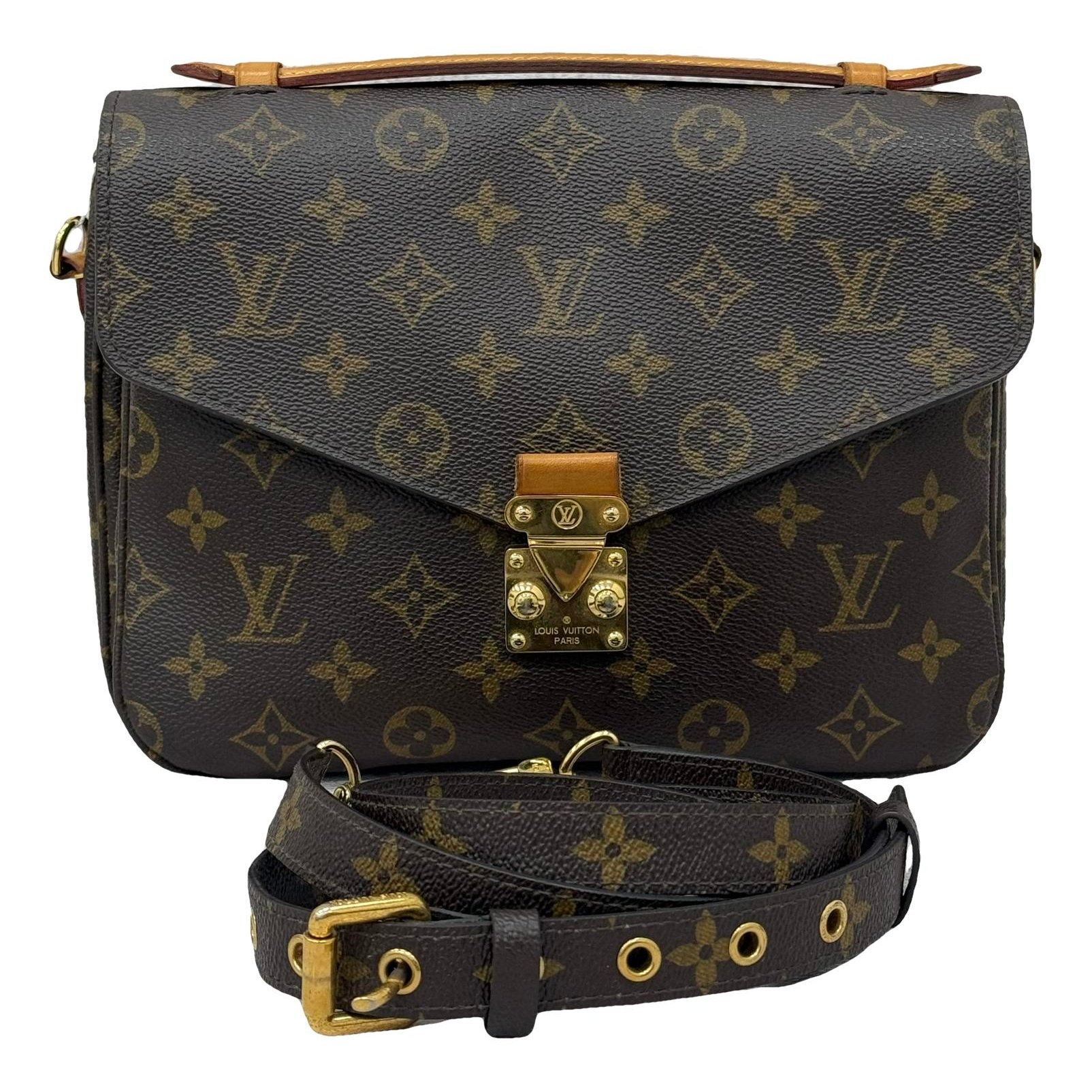Metis leather handbag