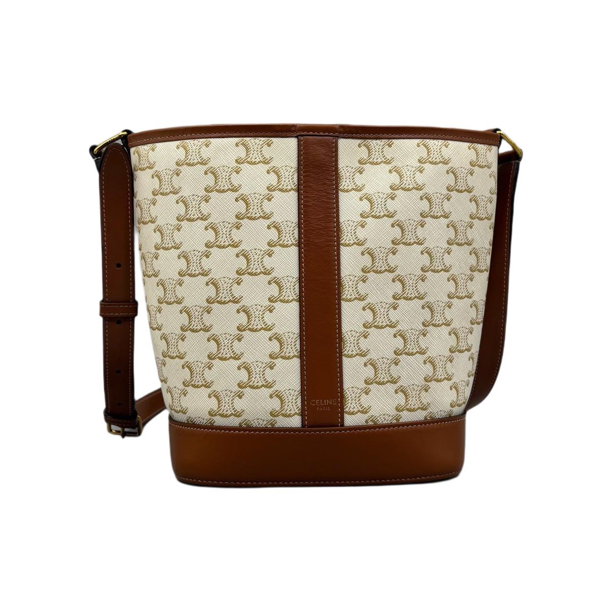 SAC SEAU leather handbag