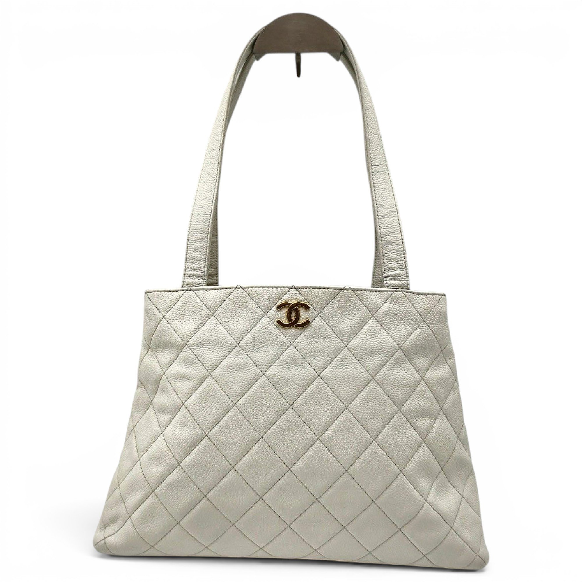 Leather tote
