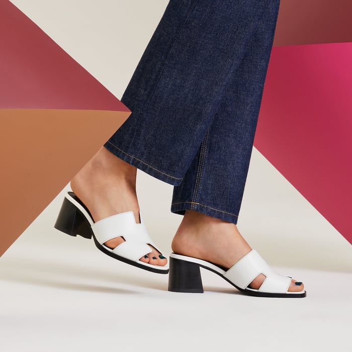 Blanc Helia 60 Sandal
