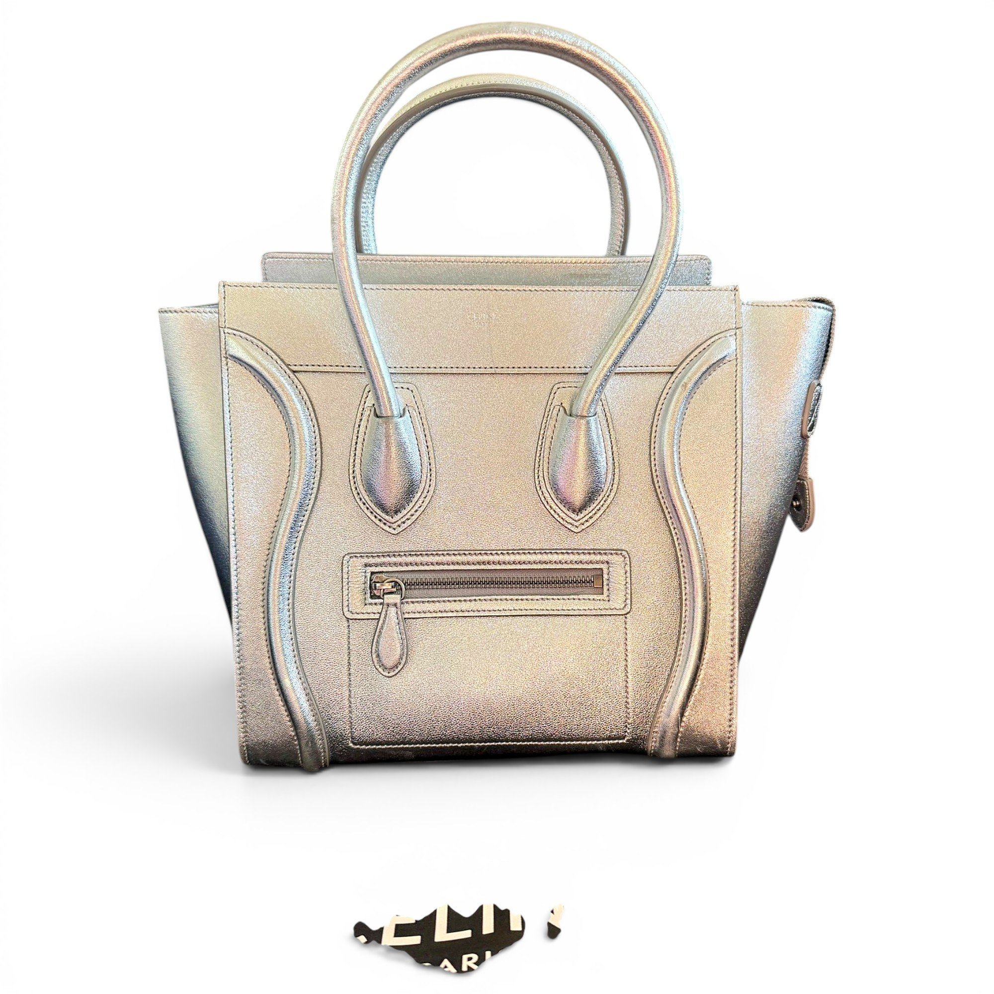 Luggage leather handbag