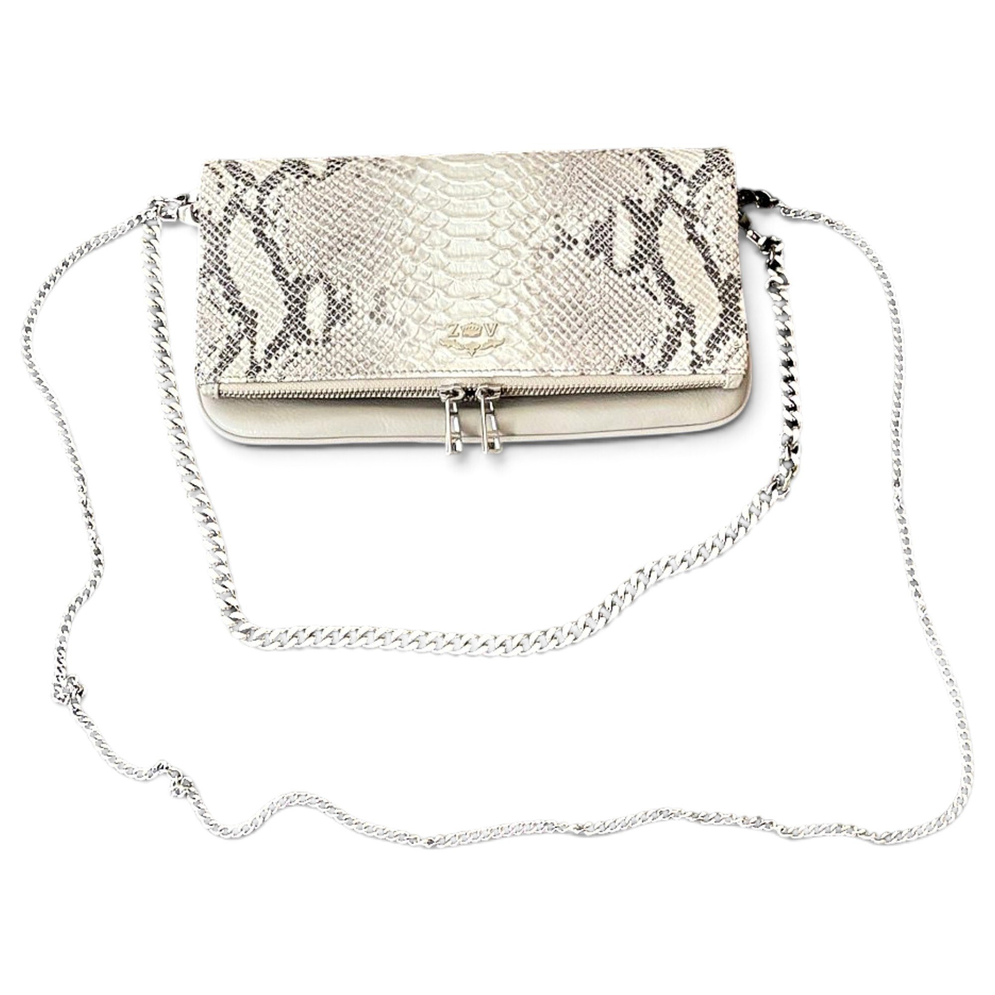 Rock leather crossbody bag
