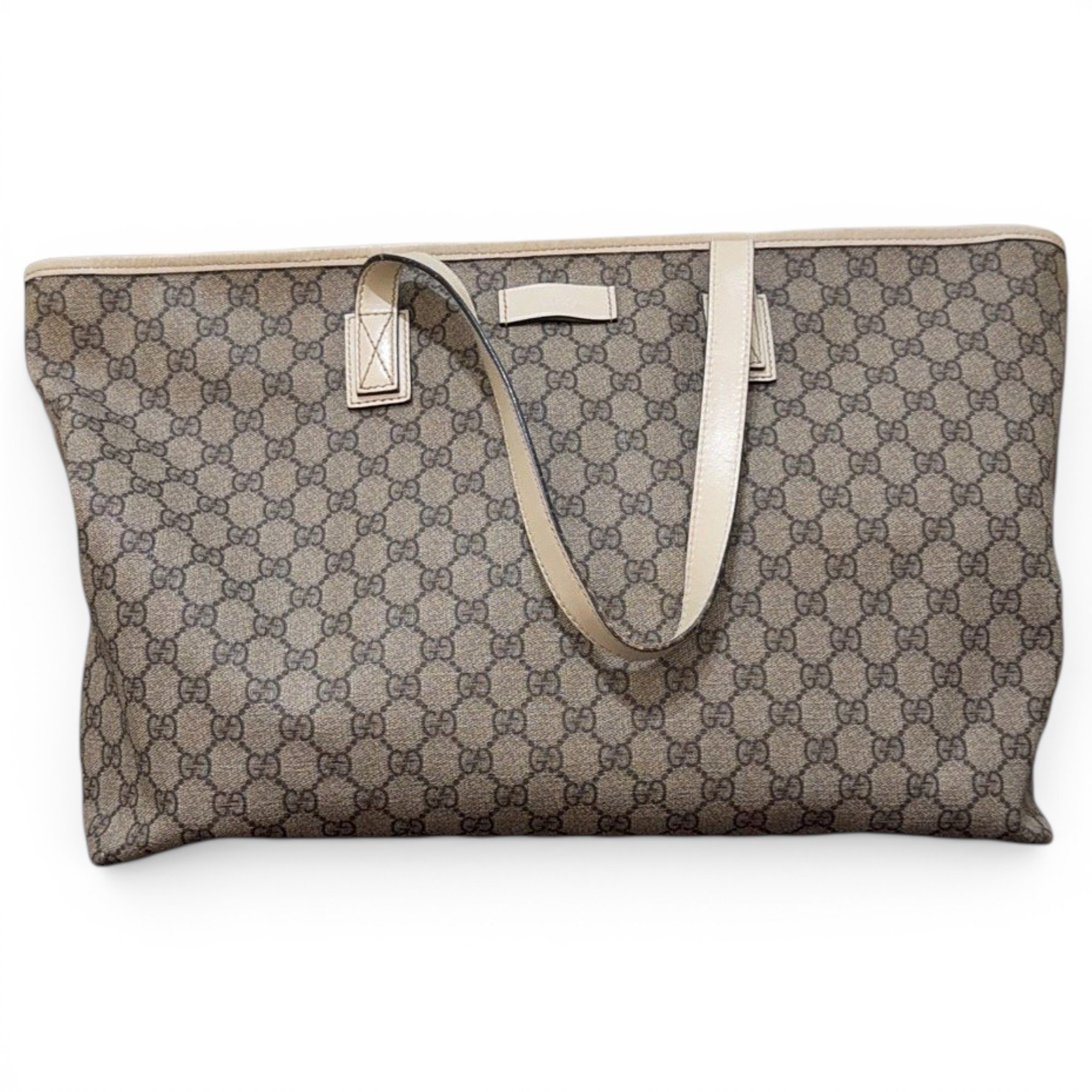 Leather tote