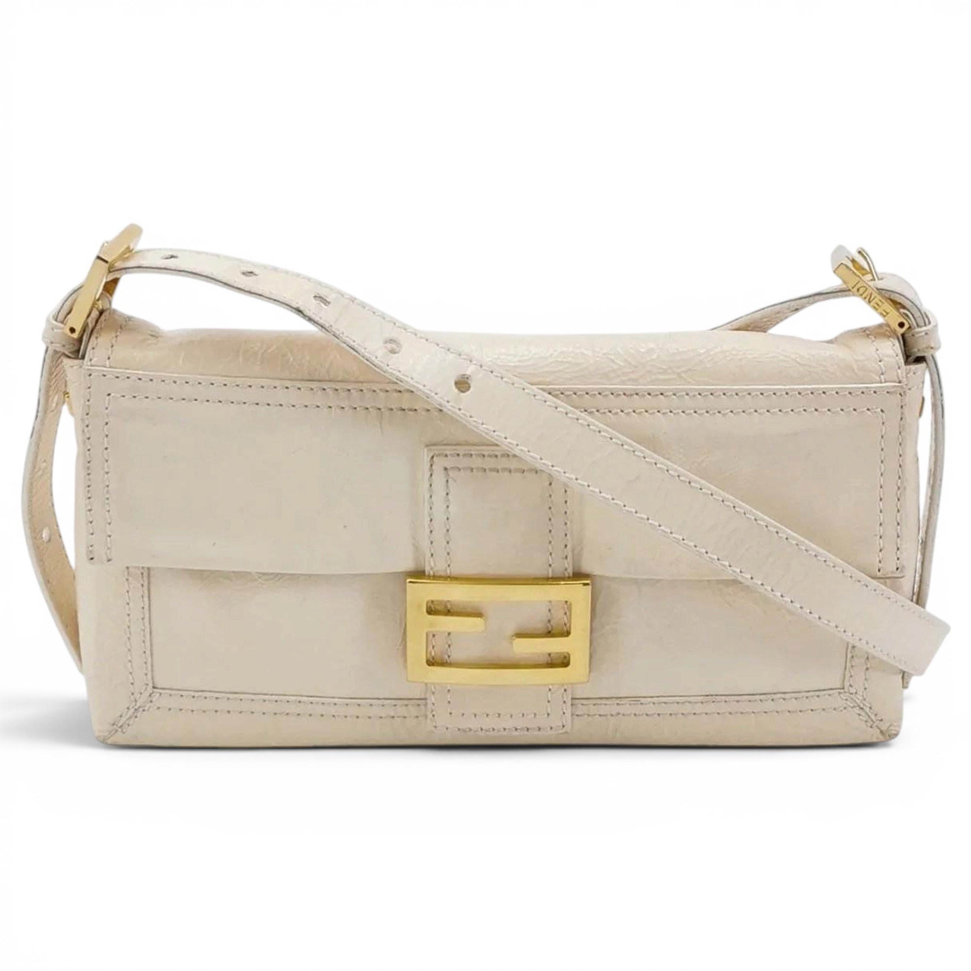 Baguette leather bag