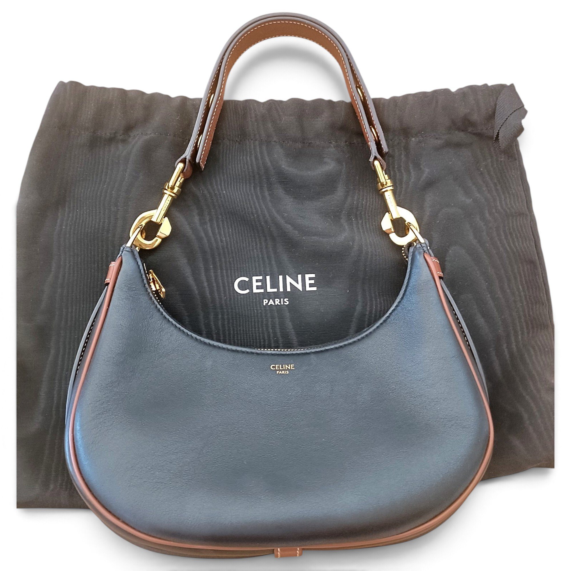 Celine Hobo leather handbag