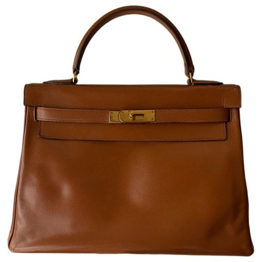 Kelly 32 leather handbag