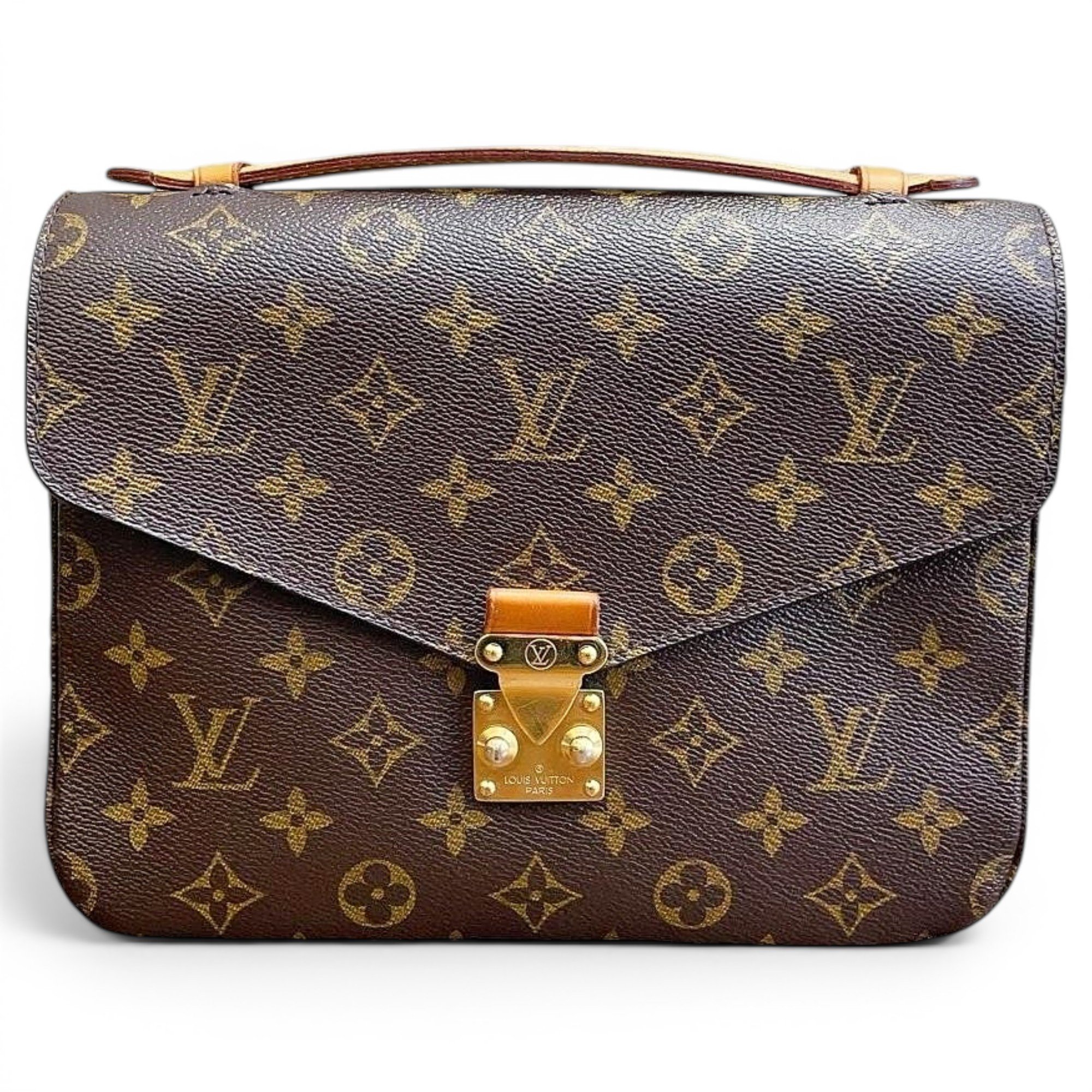 Metis leather handbag
