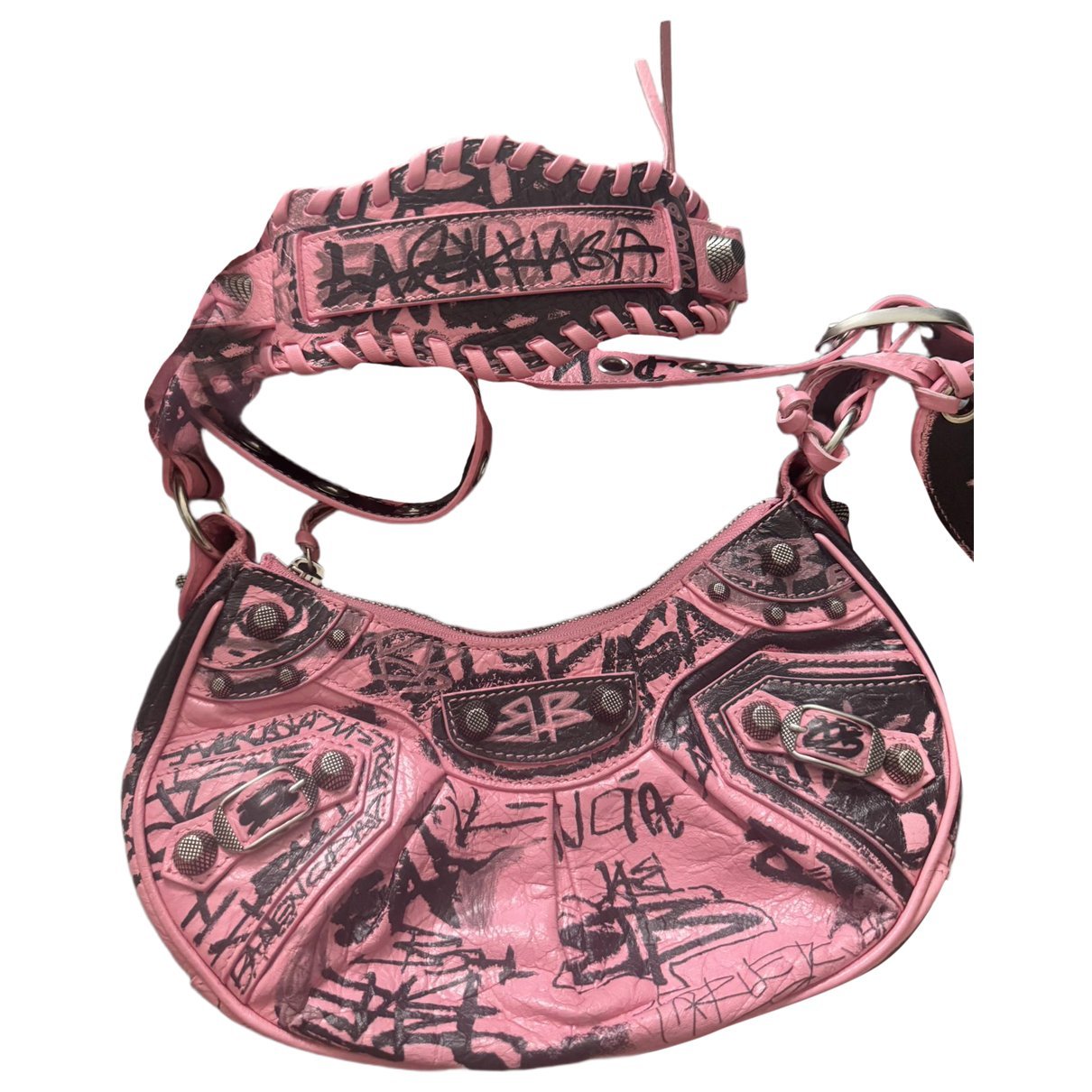 Le Cagole leather handbag