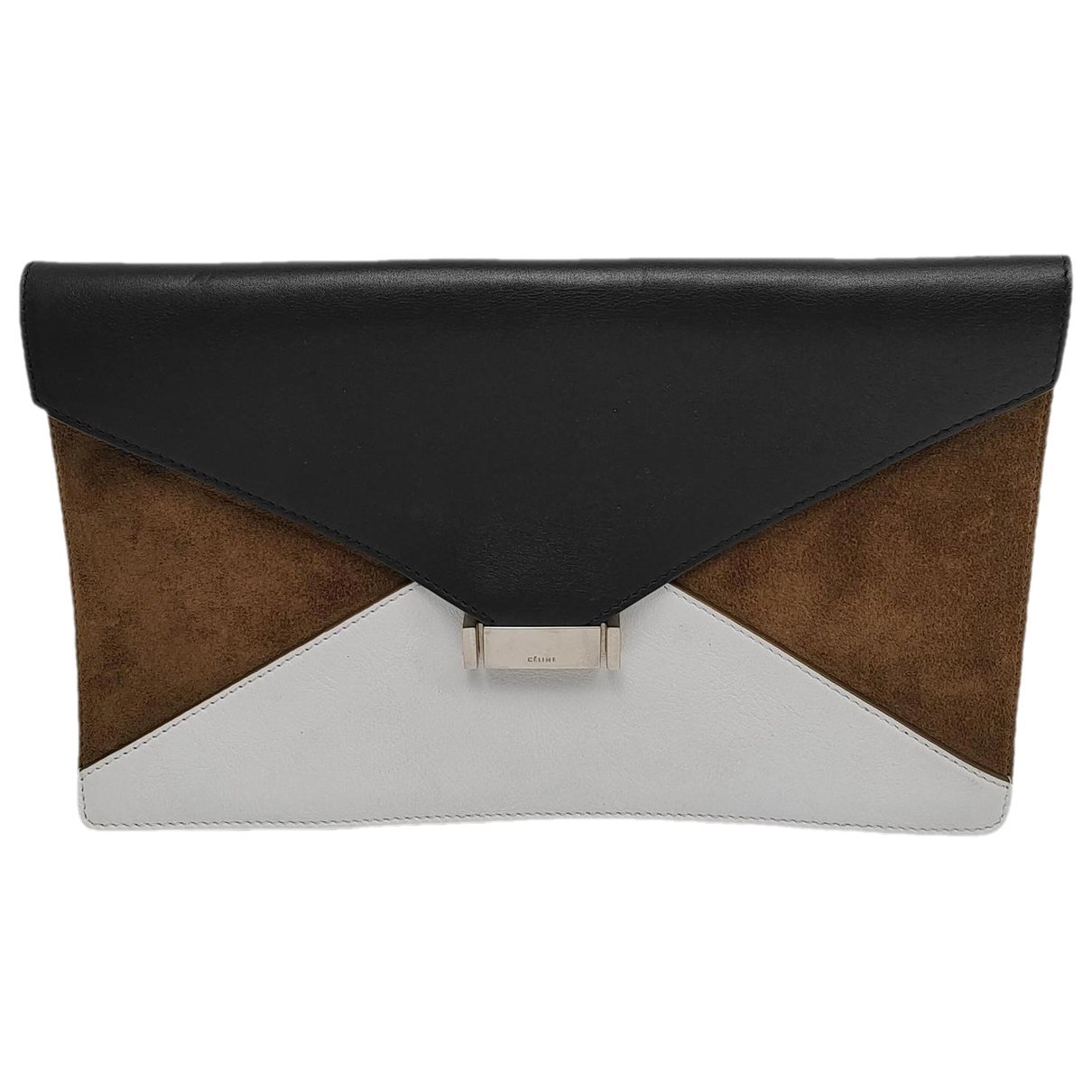 Diamond Clutch leather handbag