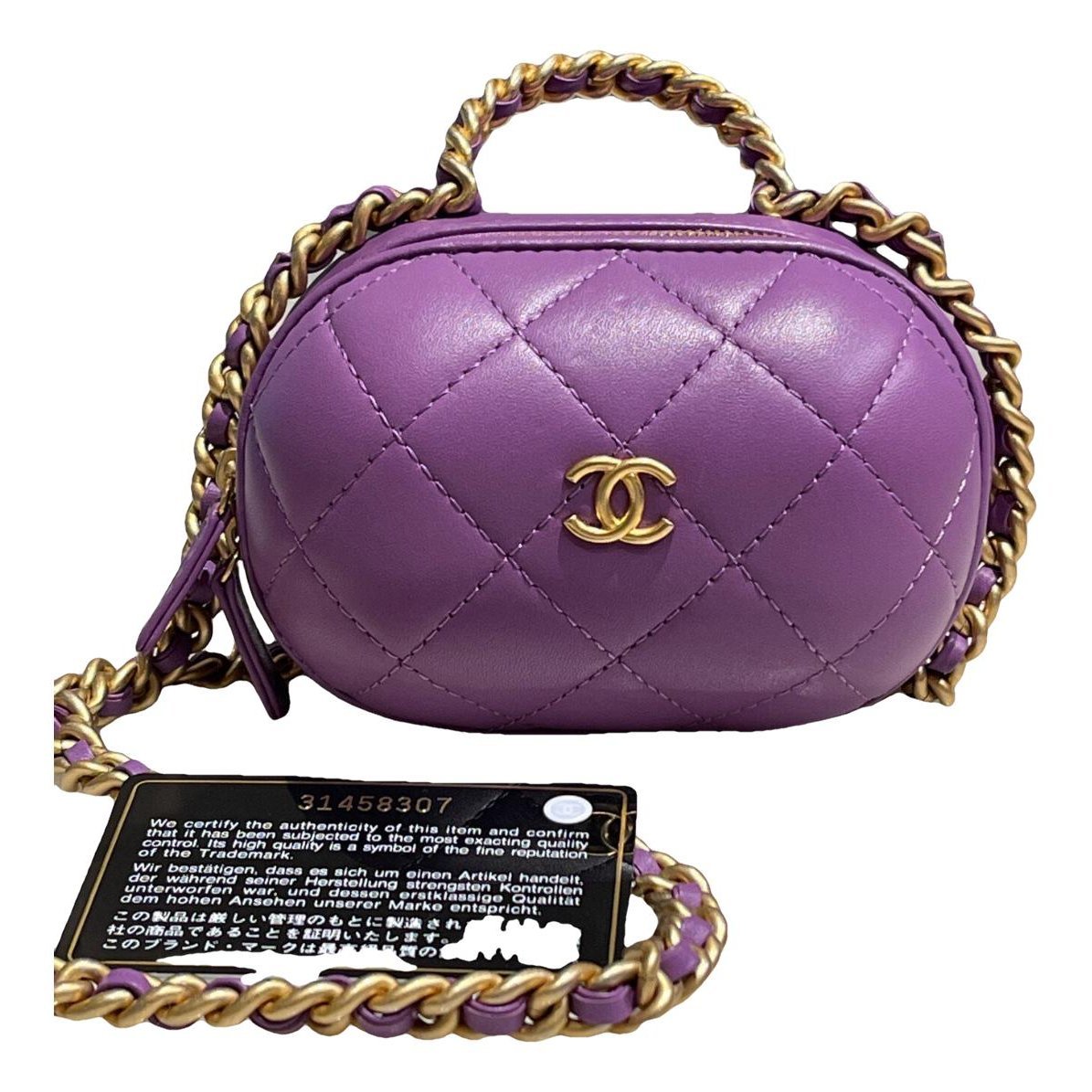Leather handbag