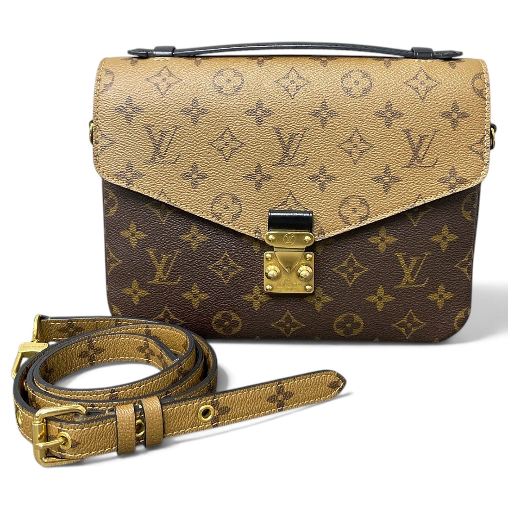 Metis leather handbag
