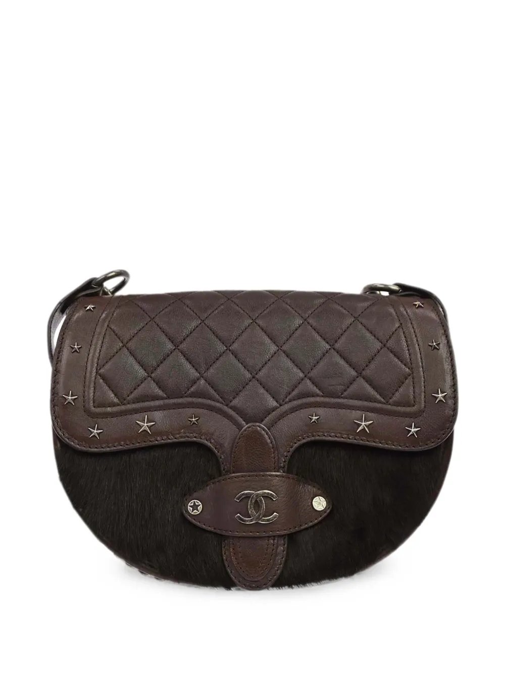 2014 Paris-Dallas star-studded shoulder bag