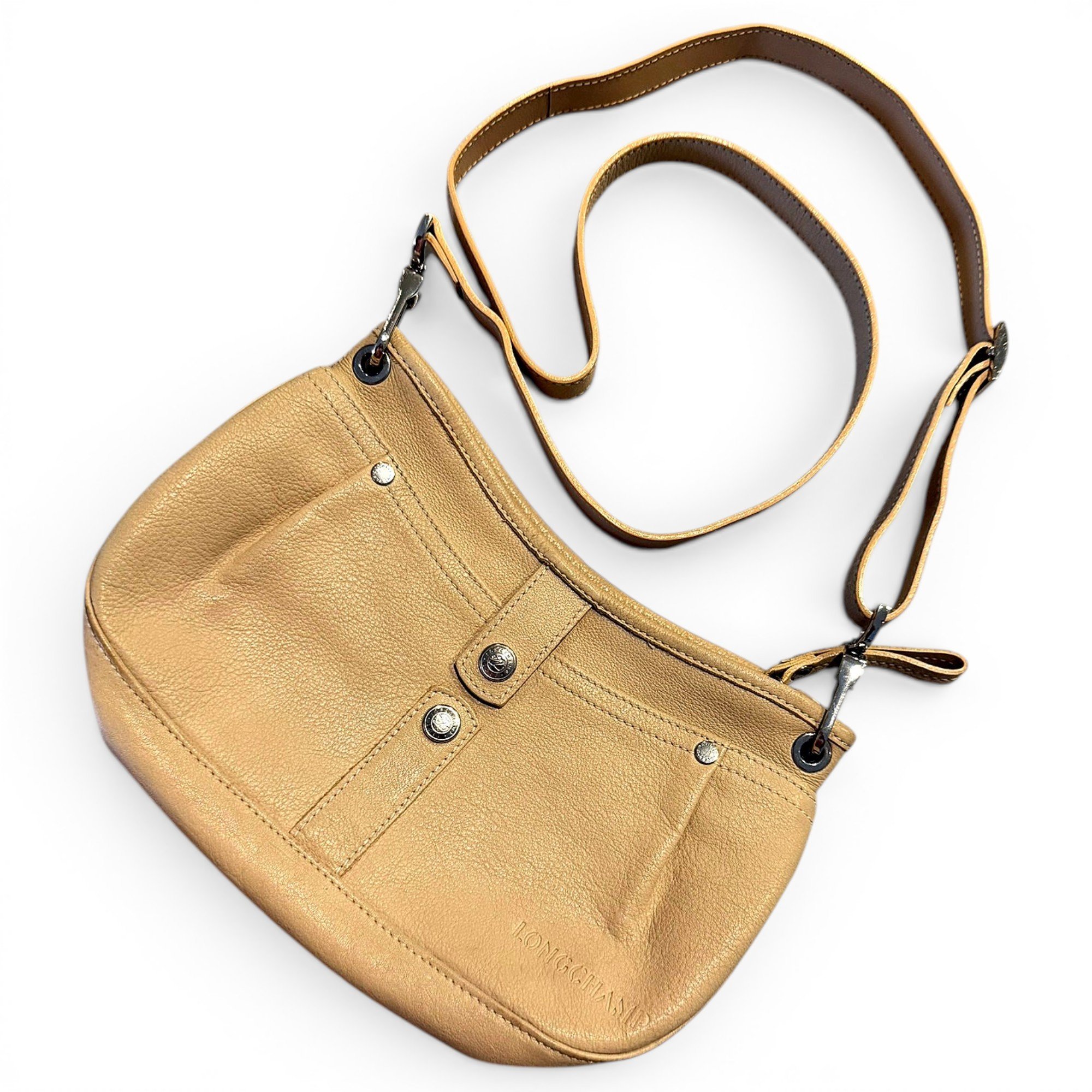 Leather crossbody bag