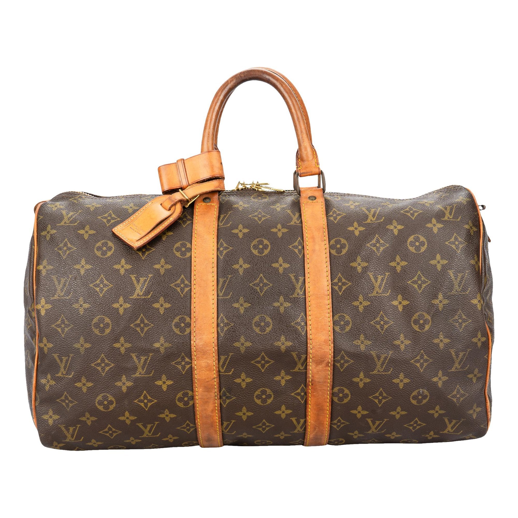 Keepall leather vanity case