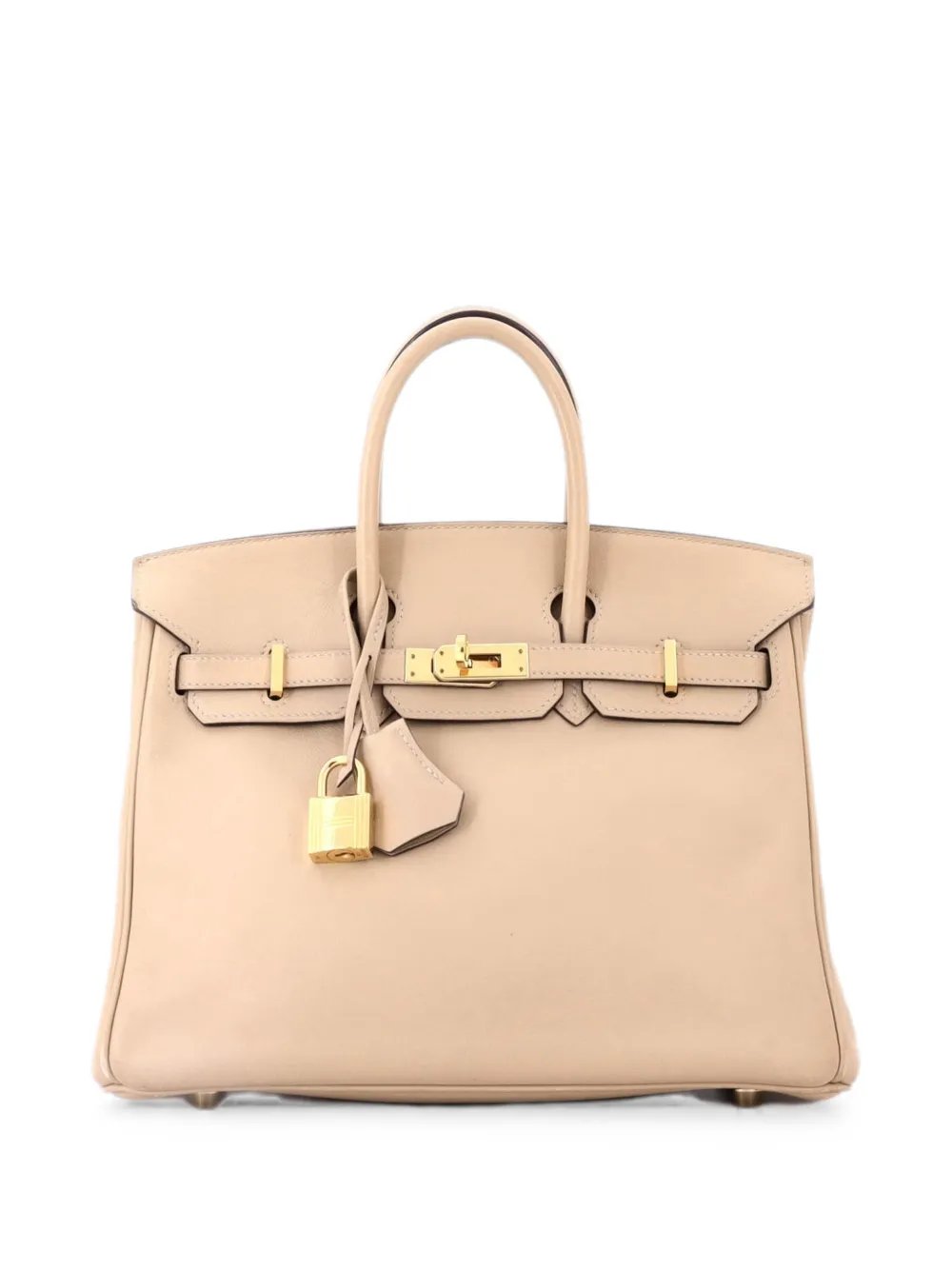 Birkin Handbag Light Swift with Gold Hardware 25 tote bag
