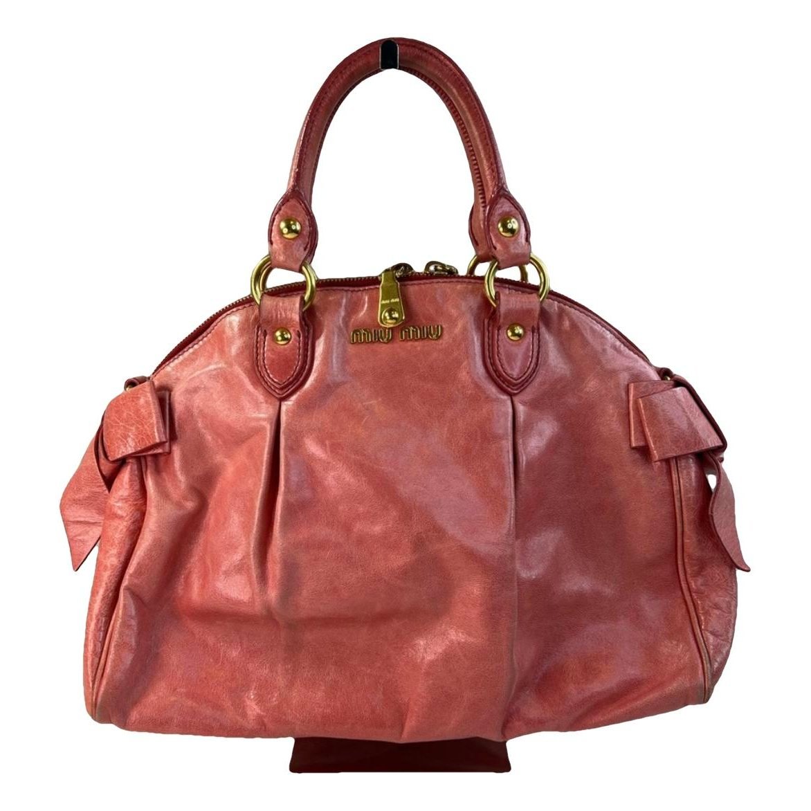 Leather handbag