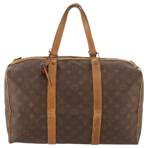 Sac souple leather bowling bag