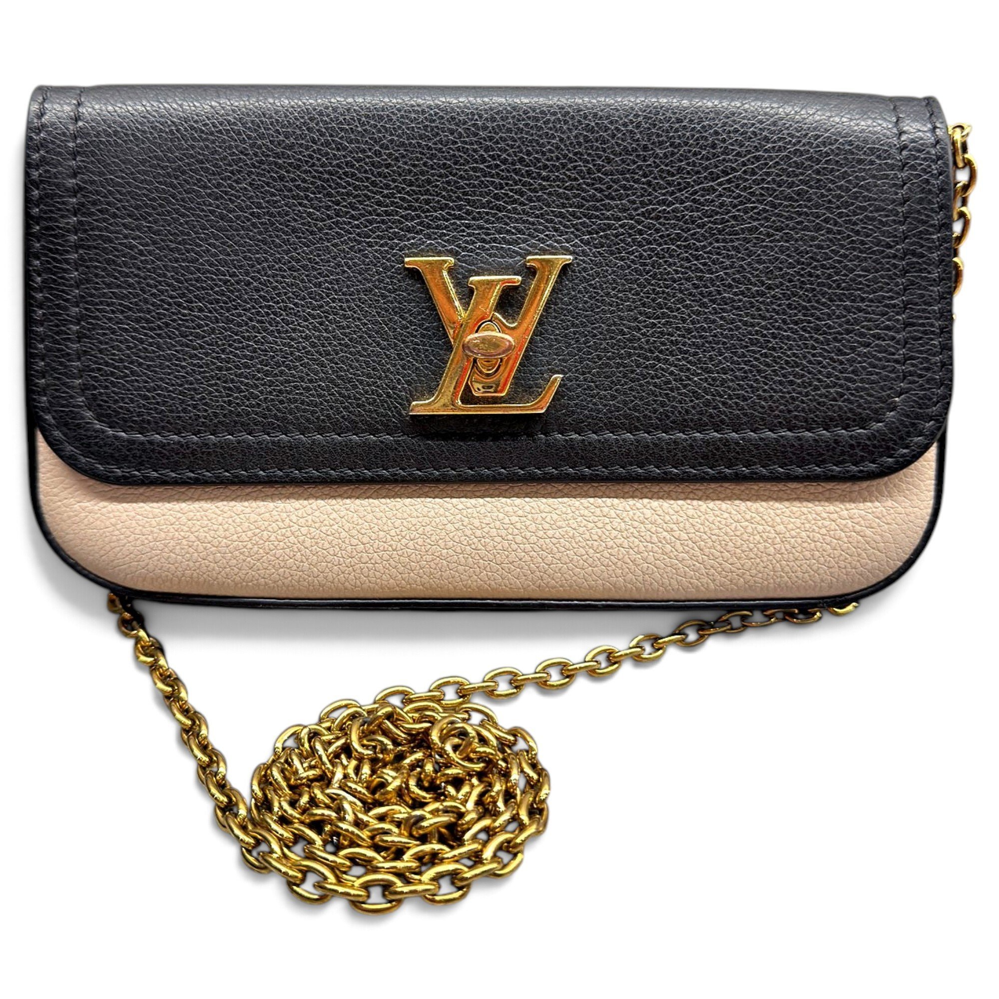 Twist leather crossbody bag