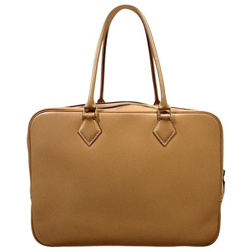 Hermes Plume 32 Handbag Chamonix Leather 1982