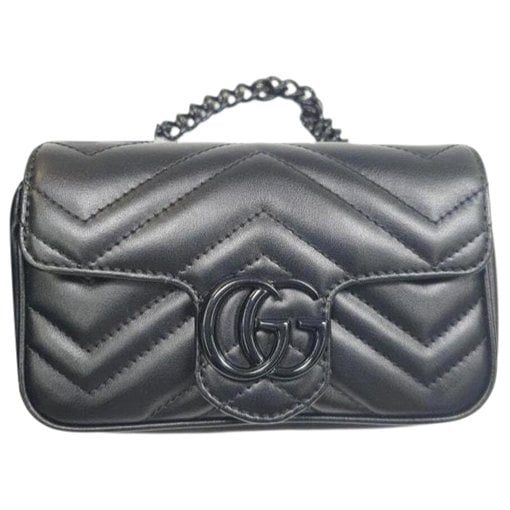 Leather crossbody bag