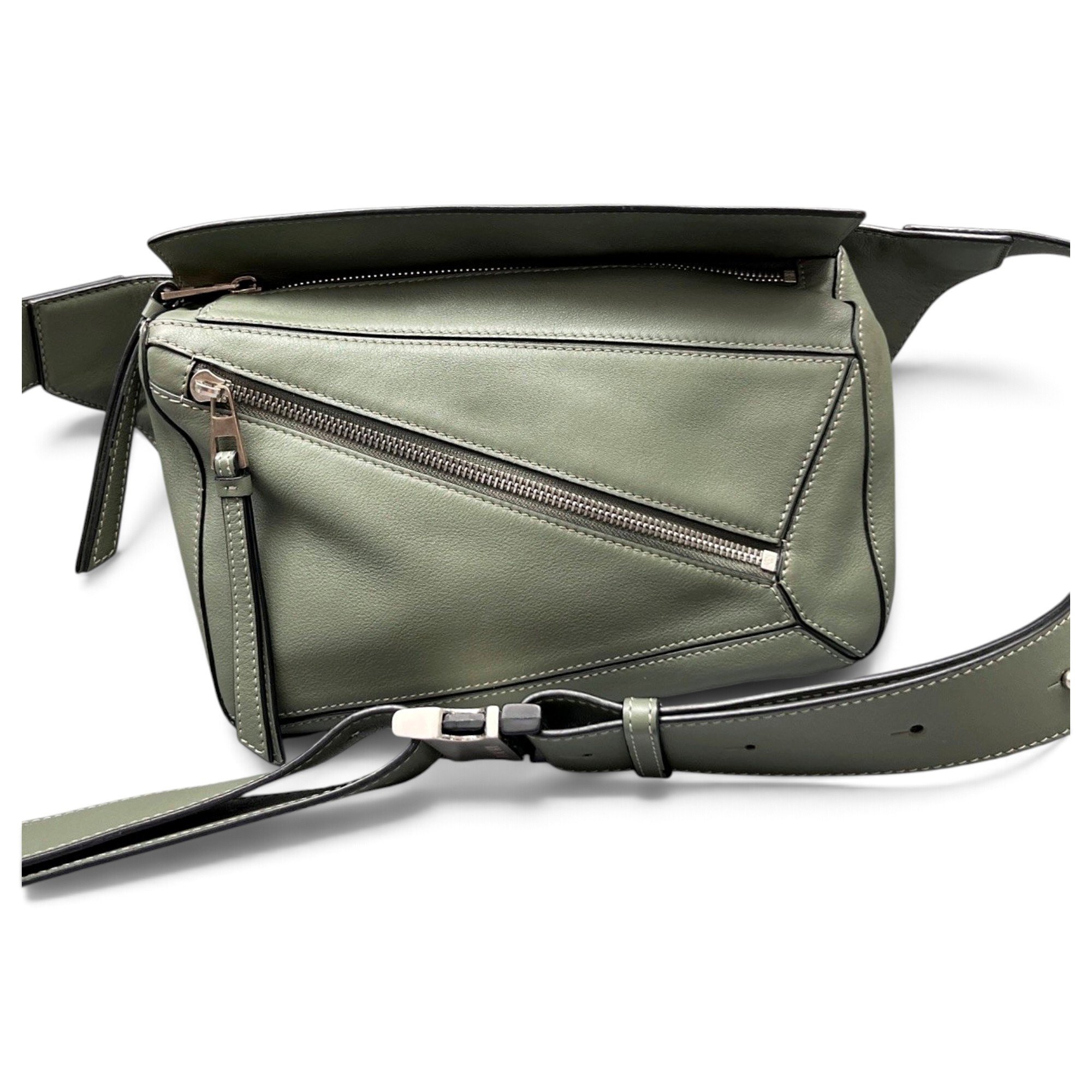 Puzzle Bumbag leather handbag
