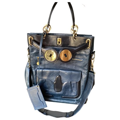 Leather crossbody bag