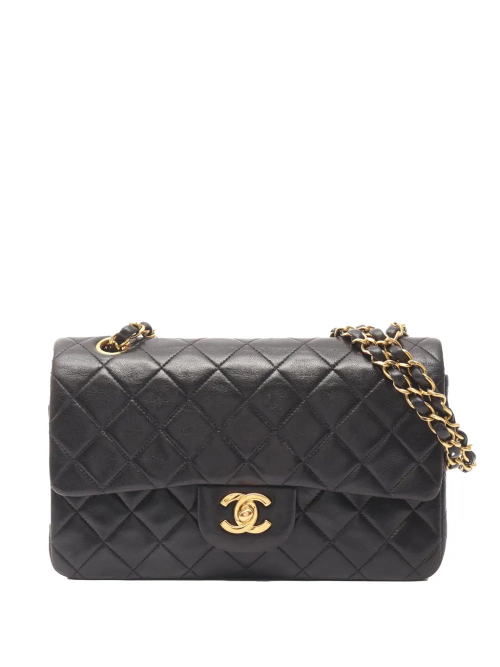 1994-1996 Small Classic Lambskin Double Flap shoulder bag