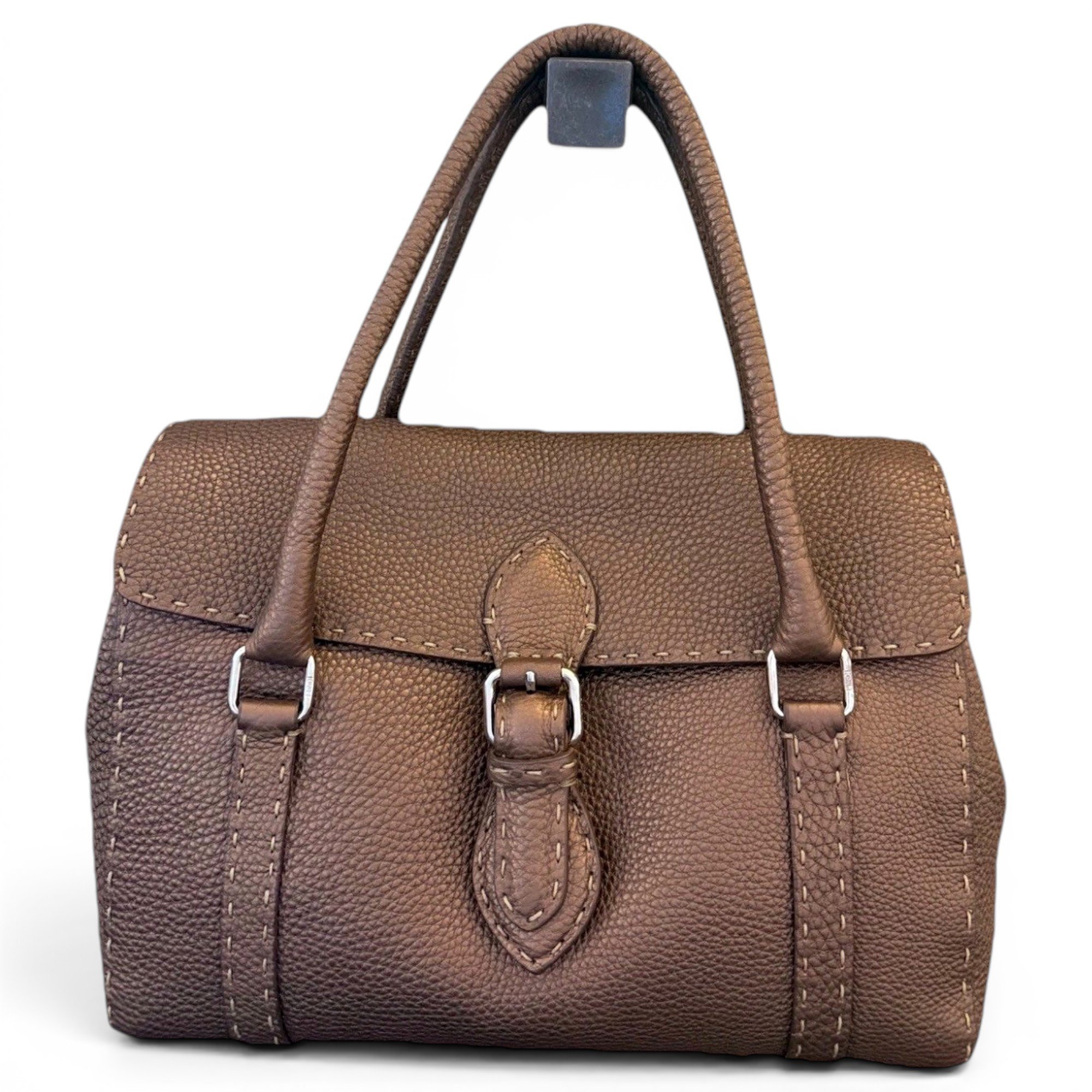 Leather handbag