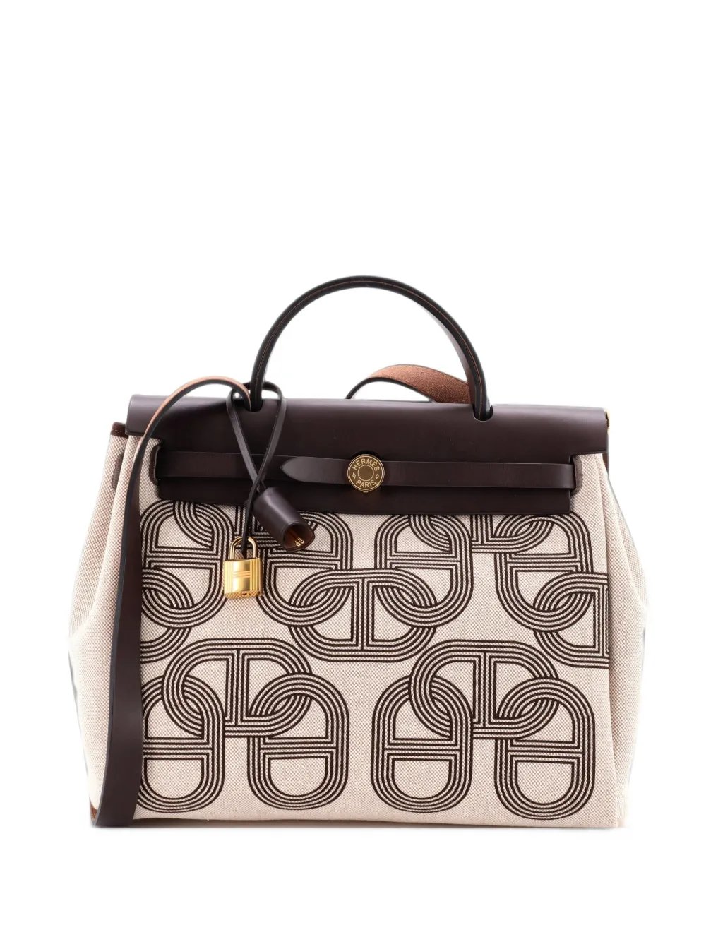 Herbag Zip Circuit 24 Vache Hunter and Leather 31 satchel