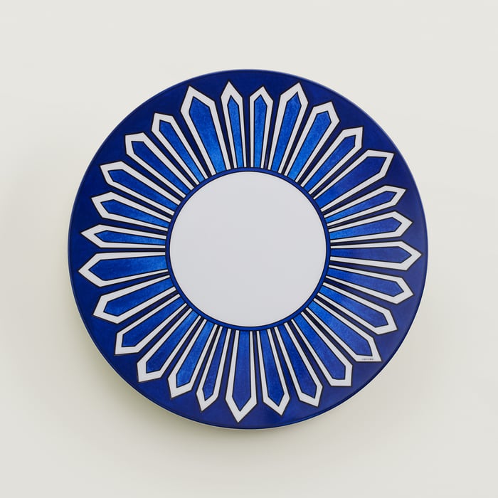 Sans Coloris Bleus d'Ailleurs Dinner Plate
