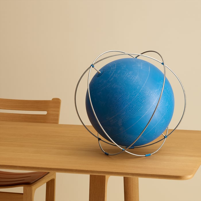 Bleu Hydra Nereus 24 Submarine Relief Globe