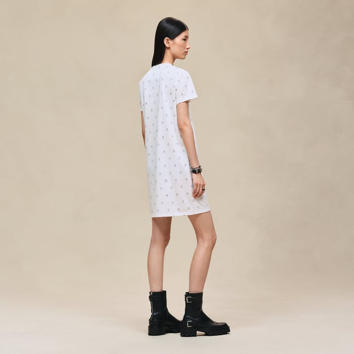 Blanc "Anneau Finesse" Straight Dress