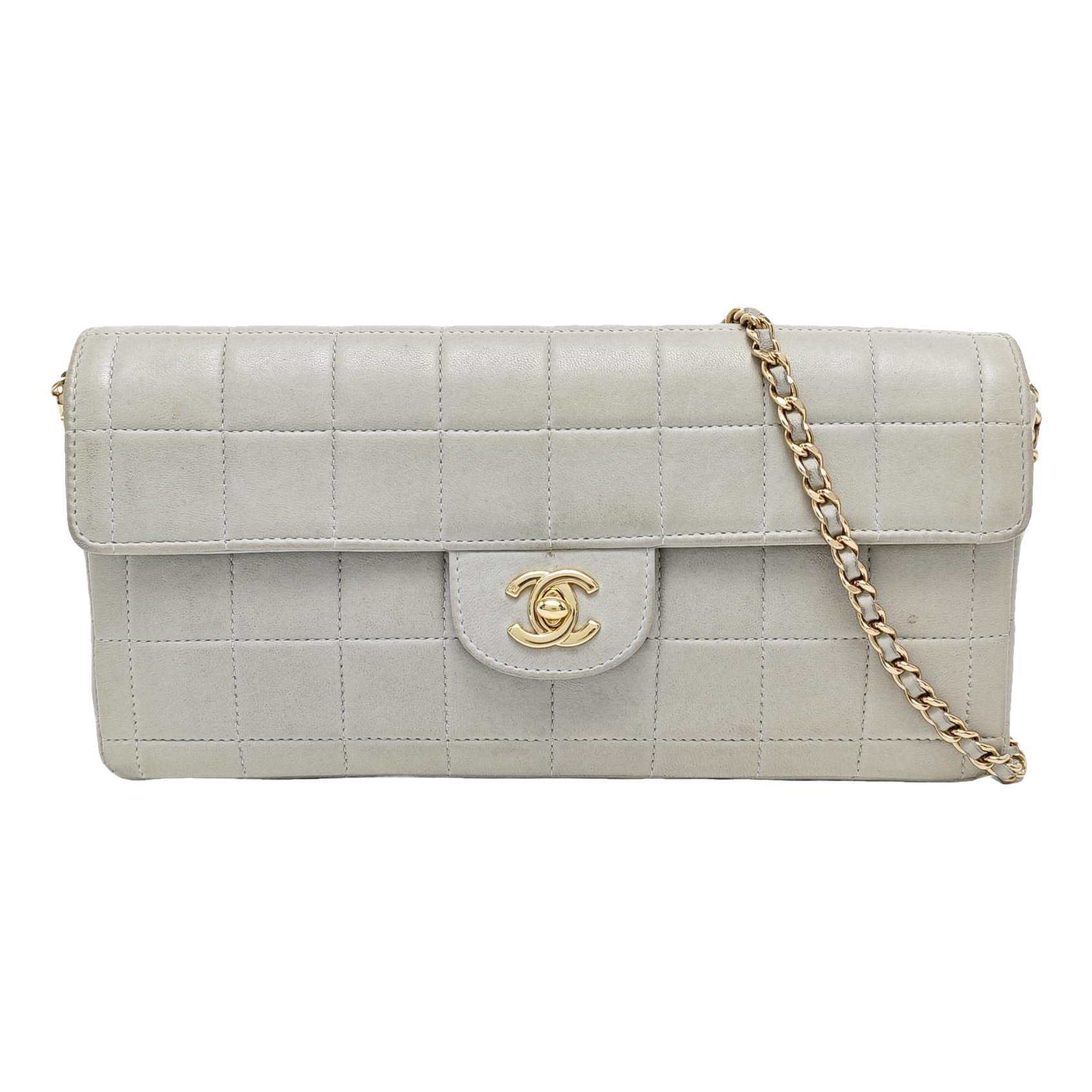East West Chocolate Bar leather handbag