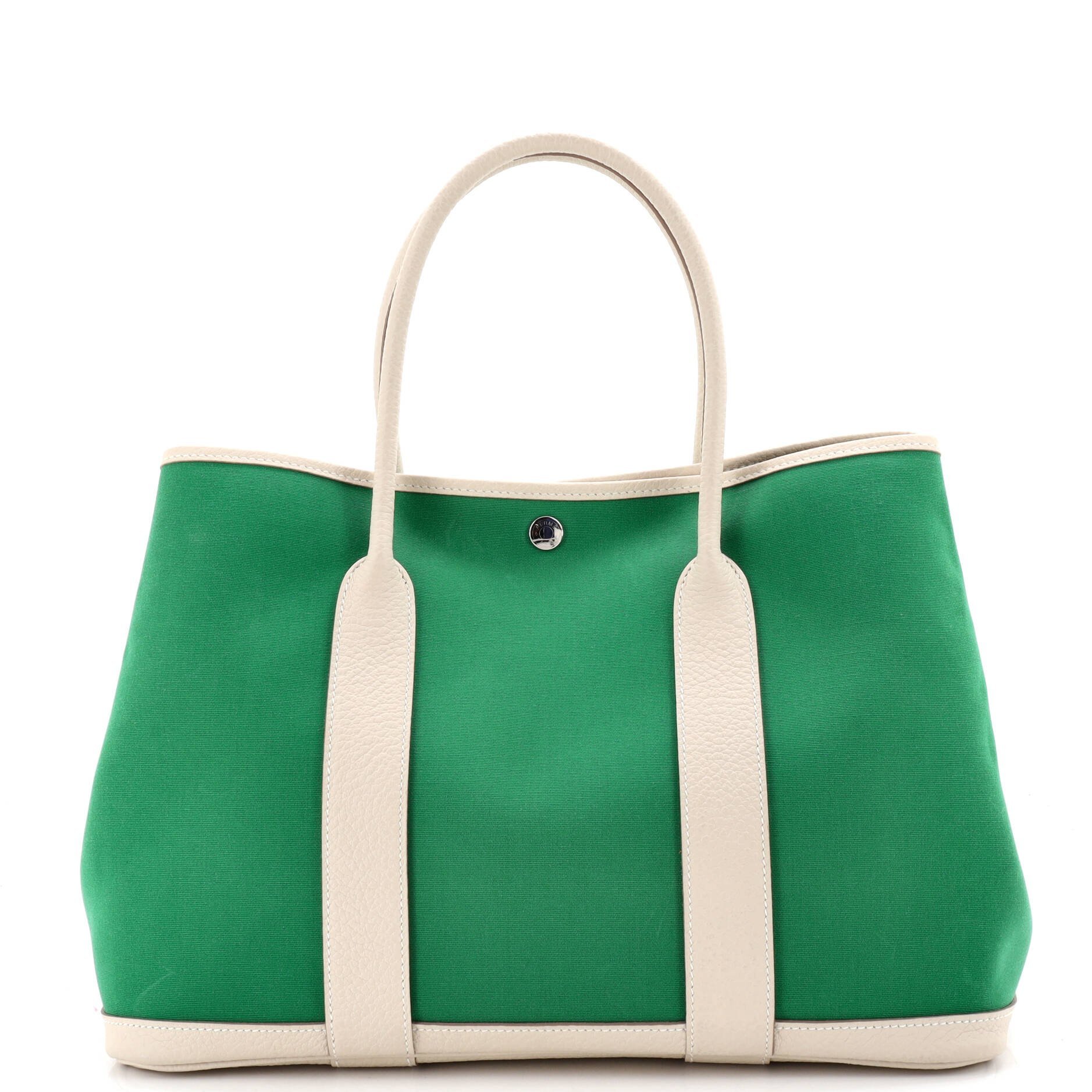 Leather tote