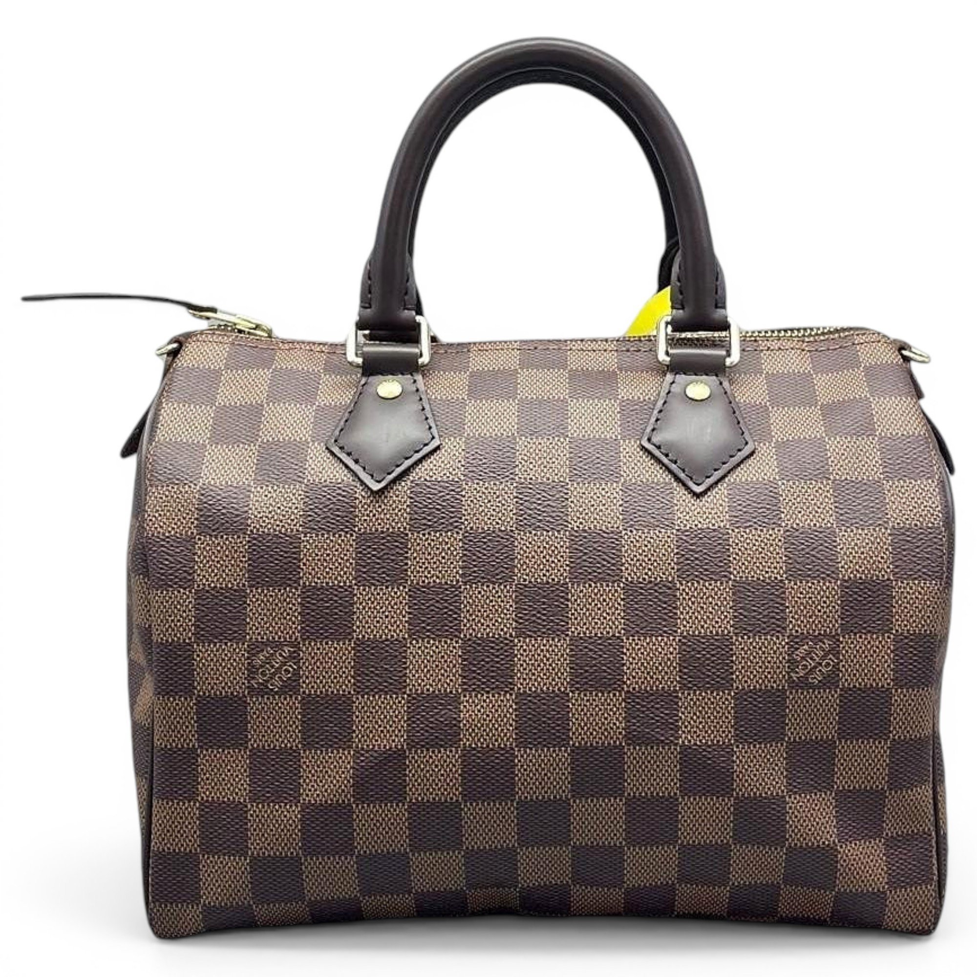 Speedy leather handbag